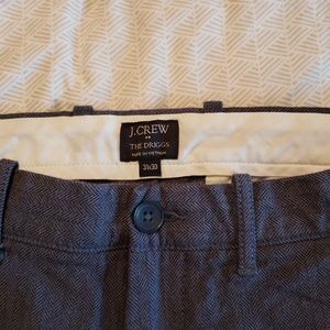 J. Crew Factory Driggs Herringbone Pant